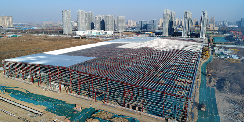 pg电子游戏试玩工业园钢结构厂衡宇面板最先装置