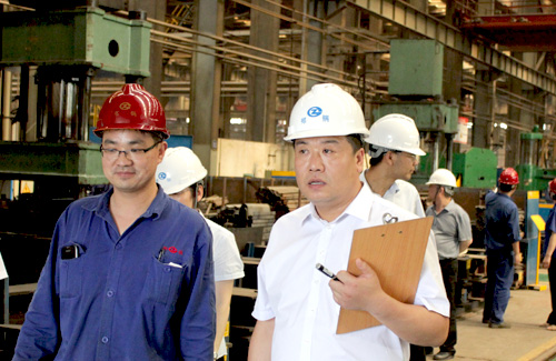 pg电子游戏试玩总裁对车间“6S”事情举行阶段性检查