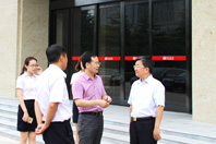 河南省商务厅副厅长张雷明莅临pg电子游戏试玩调研 -1